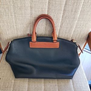 dooney bourke handbags black leather
